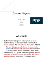 Context Diagram: Yong Choi BPA Csub