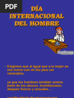 Dia Internacional Del Hombre Diapositivas