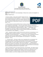 O Anonimato e o Texto Antropológico: Dilemas Éticos e Políticos Da Etnografia em Casa'