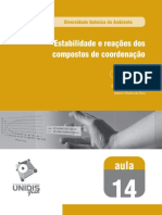 Diversidade Química Do Ambiente - Aula 14 - 587 PDF