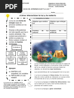 Guis de Refuerzo Luz y Sonido Tercero Basico 2019