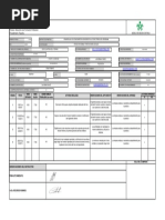 Formato Bitacora de Actividades Mes de Marzo