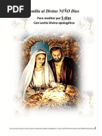 Coronilla Al Divino NIÑO Dios 2col Fuente 14