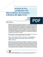 SP Solano, Los Censos de Población en Le Siglo XVIII en La Nueva Granada PDF