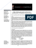 Effect of Hatha Yogic Practices On The Level of Triiodothyronine (T3) in Patients of Hyperthyroidism PDF