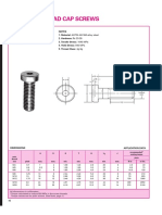 Metric Low Head Cap