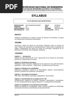 IT-235 Sistemas de Microondas - Silabo PDF