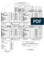 SHS Form 9 Sample