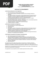 LLDA Requirements PDF