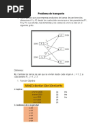 Problema de Transporte
