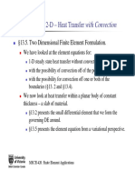 Lecture 24: 2-D - Heat Transfer With Convection: 13.5. Two Dimensional Finite Element Formulation