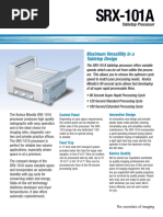 Konica Minolta Srx101a Specifications