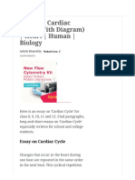 Essay On Cardiac Cycle (With Diagram) - Heart - Human - Biology