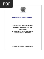 Reformulated SoR For The Year 2012-13