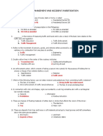 Traffic Management and Accident Investigation: Presidential Decree 96