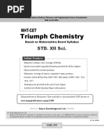 MHT Cet Triumph Chemistry Mcqs Based On STD Xii Syllabus MH Board 12400