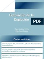 Evaluacion de La Deglucion PDF