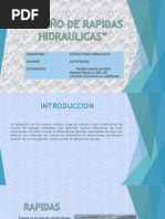 Diseño de Rapidas Hidraulicas