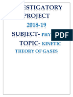 Physics Investigatory Project