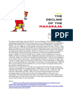 The Decline of Maharaja