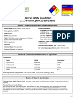 Msds Buffer PH 10 Blue