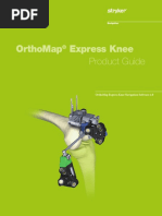 Navigation Orthomap Express Knee Surgical Technique PDF