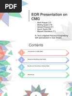 EOR Presentation With CMG