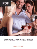 Conversation Cheat Sheet PDF