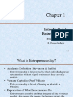 Introduction To Entrepreneurship: Bruce R. Barringer R. Duane Ireland