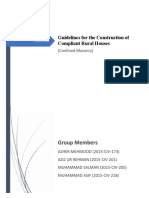 Guidelines For The Construction of Compliant Rural Houses: Group Members