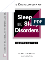 (Facts On File Library of Health and Living) Michael J. Thorpy, Jan Yager-The Encyclopedia of Sleep and Sleep Disorders-Facts On File (2001) PDF