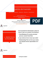 2 Proyectos de Inversión