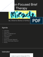 Solution-Focused Therapy