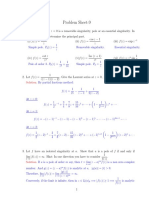 Problem Sheet-9: Solution