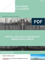 Introduction To Urban and Regional Planning