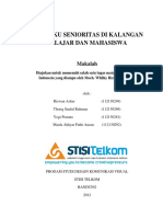 Perilaku Senioritas Di Kalangan Pelajar PDF