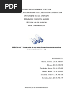 Informe N°7 Lab de Quimica Ii