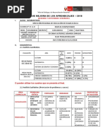 1 Propuesta Plan de Mejora Dre Huancavelica 2018