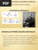 Ecuacion de Berthelot