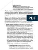 Dialecto Variedad Geográficas Sociales Difásicas