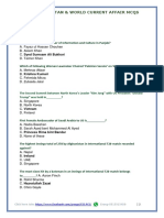 CURRENT AFFAIR MCQS ALL IN ONE MARCH 2019 AUG 2018-Edited PDF