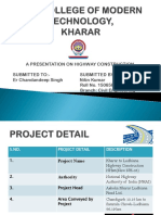 College Presentation On Highway Construction