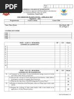 Regulation - 2018: (Approved by AICTE and Affiliated To Anna University)