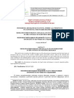 Fenomenul Migraţiei Şi Statutul Juridic Al Străinului În Contextul Cercetărilor Ştiinţifice