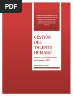 Gestion Del Talento Humano