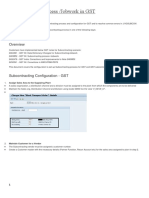 Subcontracting Process /jobwork in GST: Purpose