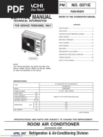 Service Manual: Room Air Conditioner