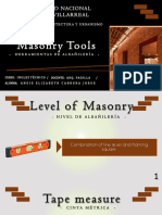 Masonry Tools - Cabrera Jorge Angie