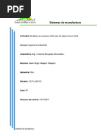 Resume de Del Lean Six Sigma Green Belt