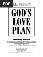 God's Love Plan PDF